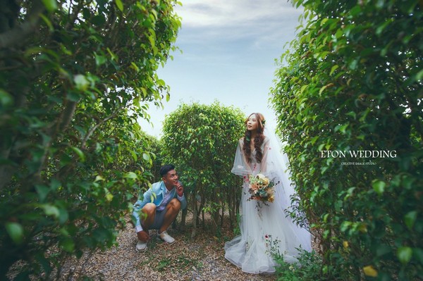 旅拍婚紗,台北婚紗,海外婚紗,台灣拍婚紗,花博新生公園婚紗照